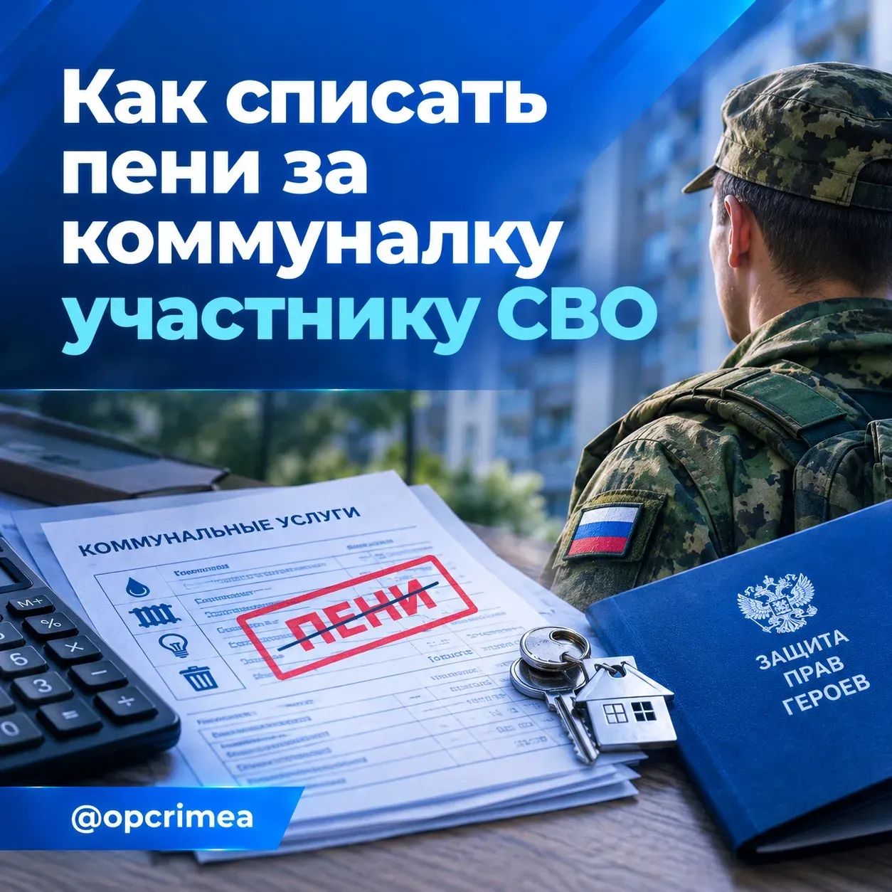 Участникам СВО и их семьям напомнили о льготах по оплате ЖКУ