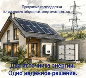 В Крыму начали принимать заявки на установку гибридных энергокомплексов