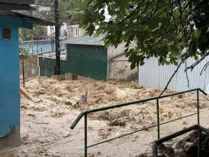 В Кореизе эвакуировали две семьи из-за разлива реки Узень-Чешме