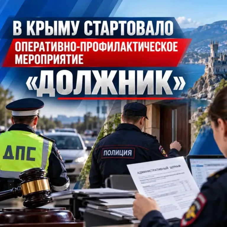 В Крыму с 22 по 27 октября проходит операция «Должник»